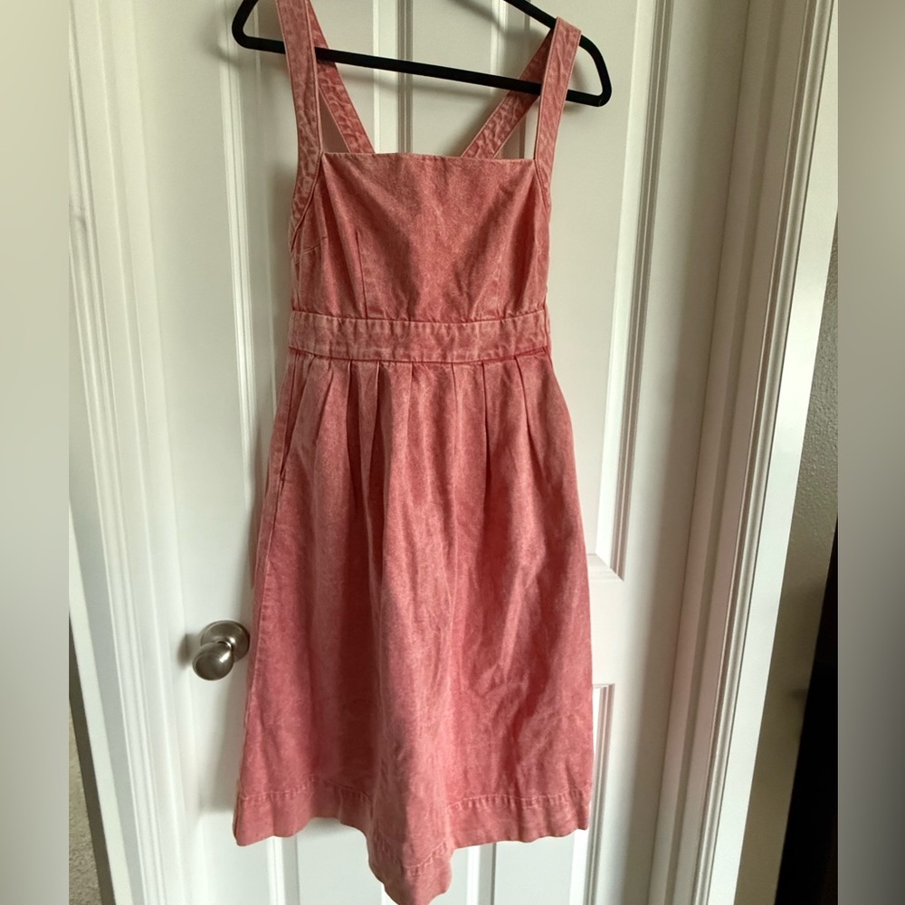 GAP Coral Sleeveless Jean Dress